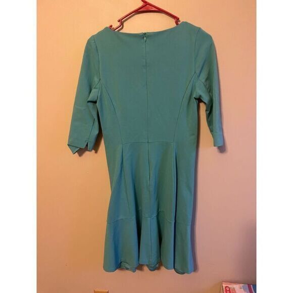 Boden Westminster Fit and Flare Teal Dress (SZ 6) - Picture 1 of 3